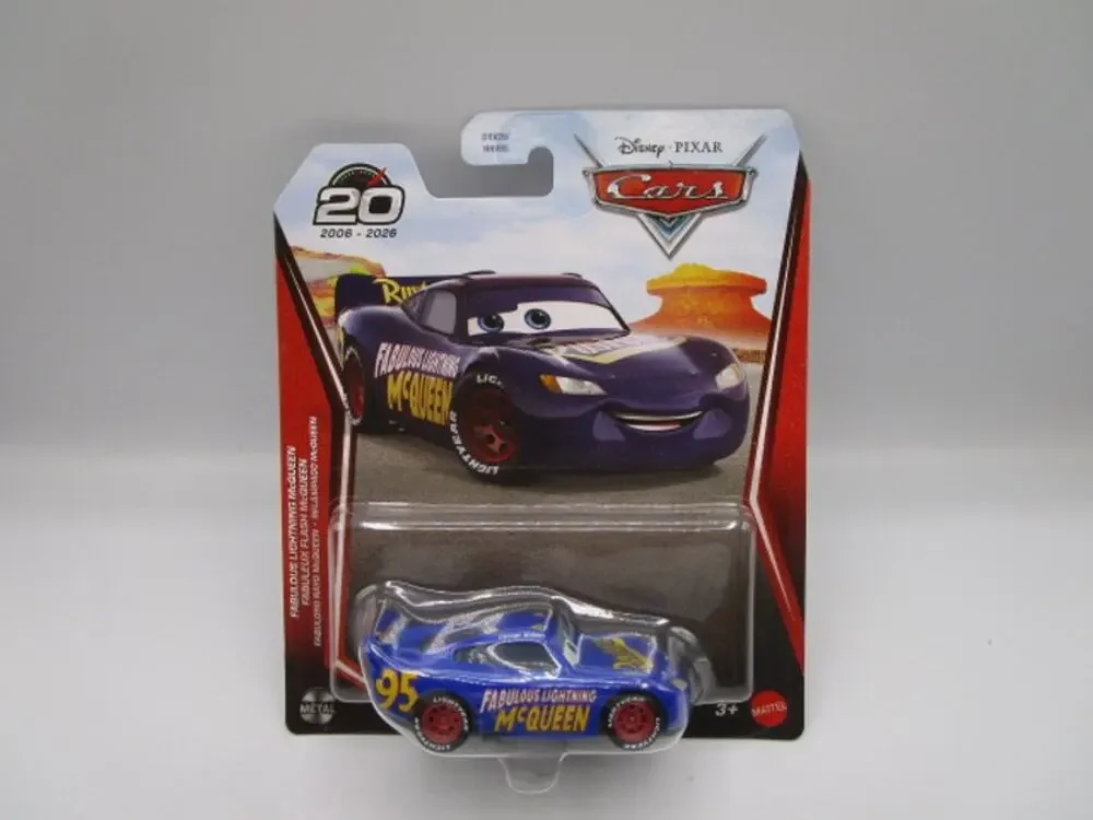 Disney Pixar Cars Fabulous Lightning McQueen Diecast Car 20th Anniversary